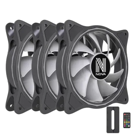 NOVA BLAZEFLOW ARGB 3 Pack Noir