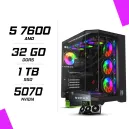 PC Gamer AMD Ryzen 5 7600 MSI RTX 5070 12G