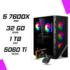 PC Gamer AMD Ryzen 5 7600X RTX 5060 Ti 8G