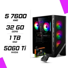 PC Gamer AMD Ryzen 5 7600 RTX 5060 Ti 8G