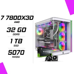 PC Gamer AMD Ryzen 7 7800X3D MSI RTX 5070 12G