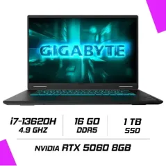 GIGABYTE GAMING A16 CVHI3FR894SD Intel i7-13620H/16GB DDR5/1TB SSD/RTX 5060 8G/16″ 165Hz/FreeDos