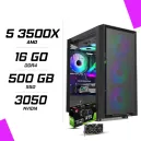 PC Gamer AMD Ryzen 5 3500X MSI RTX 3050 8G