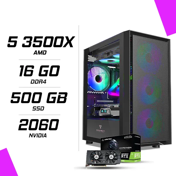 PC Gamer AMD Ryzen 5 3500X RTX 2060 6G