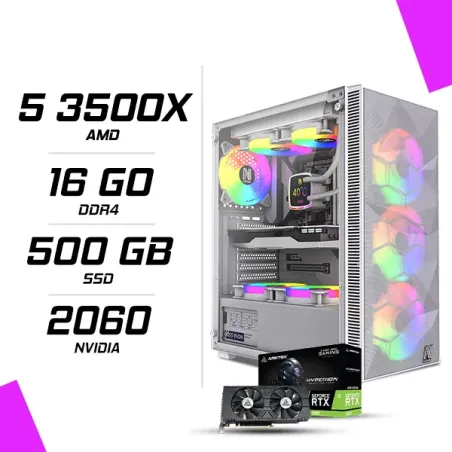 PC Gamer AMD Ryzen 5 3500X RTX 2060 6G