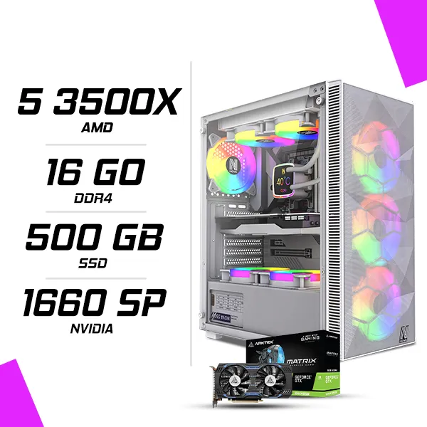 PC Gamer AMD Ryzen 5 3500X GTX 1660 Super 6G