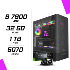 PC Gamer AMD Ryzen 9 7900 MSI RTX 5070 12G