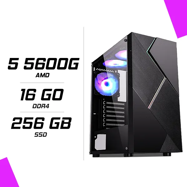 PC Gamer AMD Ryzen 5 5600G 16GB DDR4
