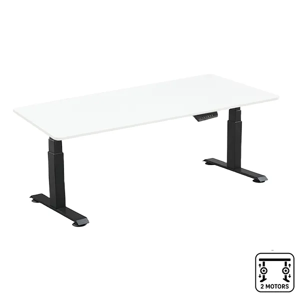 NOVA T002 SHELF + NOVA TABLETOP Blanc 120x60cm