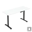 NOVA T020 SHELF + NOVA TABLETOP Blanc 120x60cm