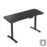 NOVA T020 SHELF + NOVA TABLETOP Noir 140x60cm