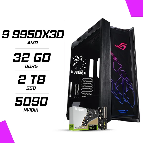 PC Gamer AMD Ryzen 9 9950X3D RTX 5090 32G
