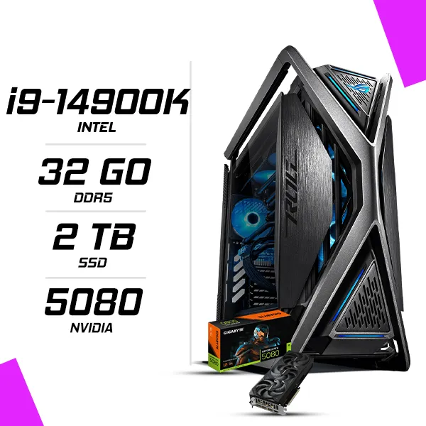 PC Gamer Intel i9-14900K RTX 5080 16G