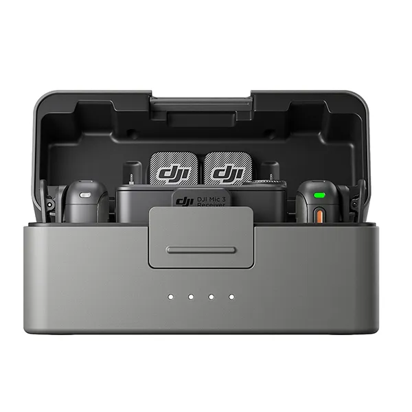 DJI MIC 3 (2 TX + 1 RX + BOITIER DE RECHARGE)