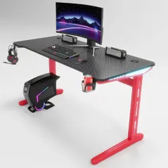 COOLTEK D2106 Rouge/Noir 120x60cm