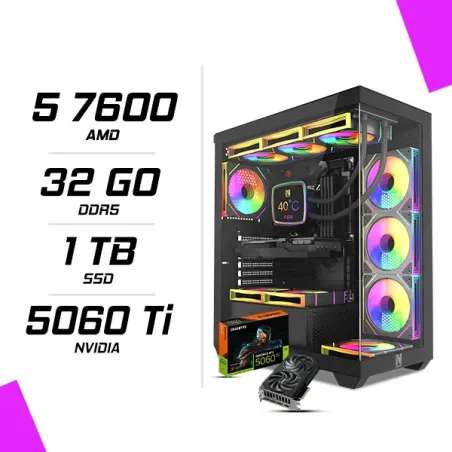 PC Gamer AMD Ryzen 5 7600 RTX 5060 Ti 8G