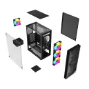 NOVA VANDAL V2 Noir + NOVA 550W BRONZE 80+