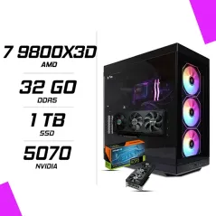 PC Gamer AMD Ryzen 7 9800X3D RTX 5070 12G