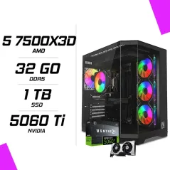 PC Gamer AMD Ryzen 5 7500X3D MSI RTX 5060 Ti 8G