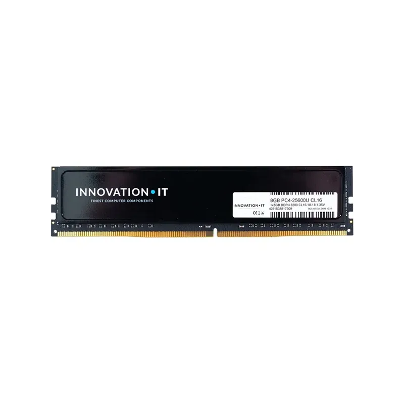 INNOVATION IT 8GB (1x8GB) DDR4 3200Mhz CL16 avec Heatspreader INNOVATION IT 8GB (1x8GB) DDR4 3200Mhz CL16 avec Heatspreader