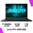 GIGABYTE GAMING A16 GA6CMH-I2FR894SD Intel i7-13620H/16GB DDR5/1TB SSD/RTX 4050 6G/16″ 165Hz/FreeDos
