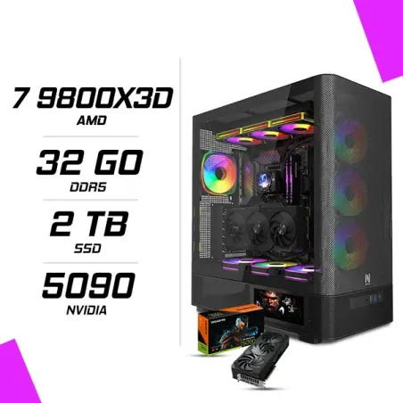 PC Gamer AMD Ryzen 7 9800X3D RTX 5090 32G