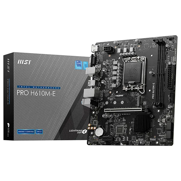 MSI PRO H610M-E