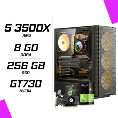 PC Gamer AMD Ryzen 5 3500X GT730 4GB