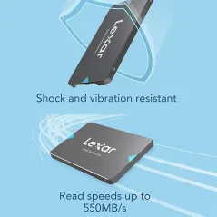 LEXAR NQ100 512GB SSD 2.5” SATA III (6Gb/s)