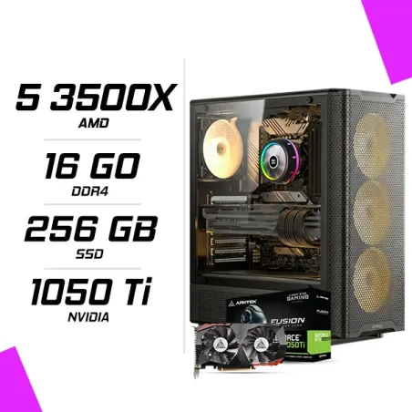 PC Gamer AMD Ryzen 5 3500X GTX 1050 Ti 4GB