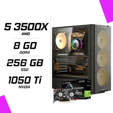 PC Gamer AMD Ryzen 5 3500X GTX 1050 Ti 4GB