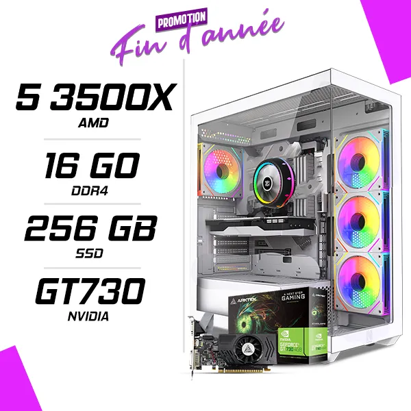 PC Gamer AMD Ryzen 5 3500X GT730 4GB