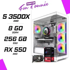 PC Gamer AMD Ryzen 5 3500X RX 550 4GB