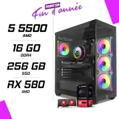 PC Gamer AMD Ryzen 5 5500 RX 580 8GB