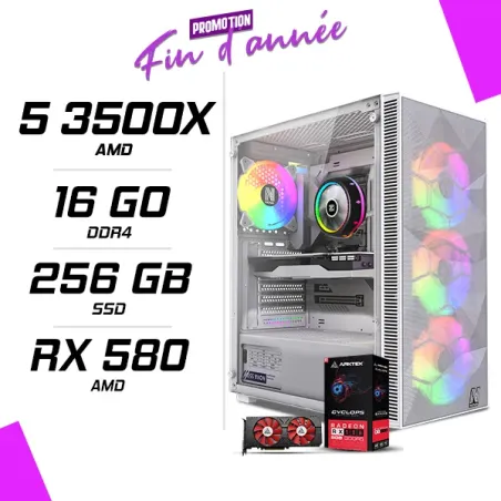 PC Gamer AMD Ryzen 5 3500X RX 580 8GB