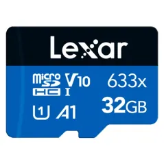 LEXAR HIGH-PERFORMANCE 633X MICROSDXC 32GB