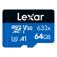 LEXAR HIGH-PERFORMANCE 633X MICROSDXC 64GB - Carte SD