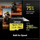 LEXAR PROFESSIONAL GOLD UHS-II microSDXC 256GB LEXAR PROFESSIONAL GOLD UHS-II microSDXC 256GB