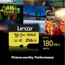 LEXAR PROFESSIONAL GOLD UHS-II microSDXC 256GB LEXAR PROFESSIONAL GOLD UHS-II microSDXC 256GB