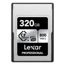 LEXAR 320GB PROFESSIONAL CFexpress TYPE A CARD SILVER SERIES
