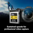 LEXAR 256GB PROFESSIONAL CFexpress TYPE B CARD GOLD SERIES