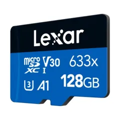 LEXAR HIGH-PERFORMANCE 633X MICROSDXC 128GB
