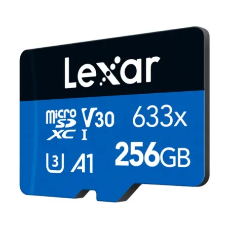 LEXAR HIGH-PERFORMANCE 633X MICROSDXC 256GB