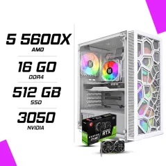 PC Gamer AMD Ryzen 5 5600X MSI RTX 3050 8G