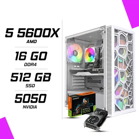 PC Gamer AMD Ryzen 5 5600X RTX 5050 8G