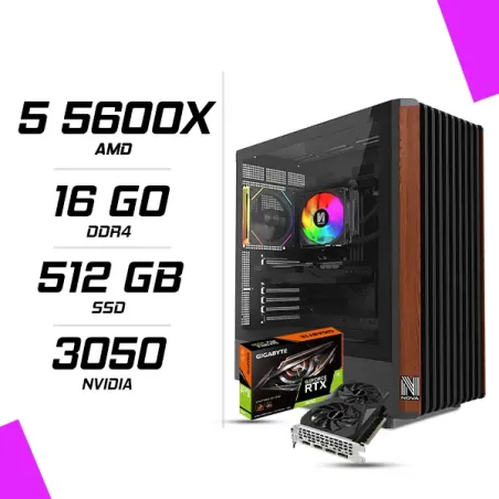 PC Gamer AMD Ryzen 5 5600X RTX 3050 6G
