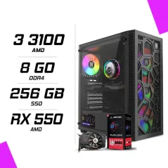 PC Gamer AMD Ryzen 3 3100 RX550 4GB