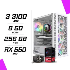 PC Gamer AMD Ryzen 3 3100 RX550 4GB