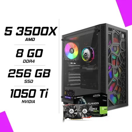 PC Gamer AMD Ryzen 5 3500X GTX 1050 Ti 4GB