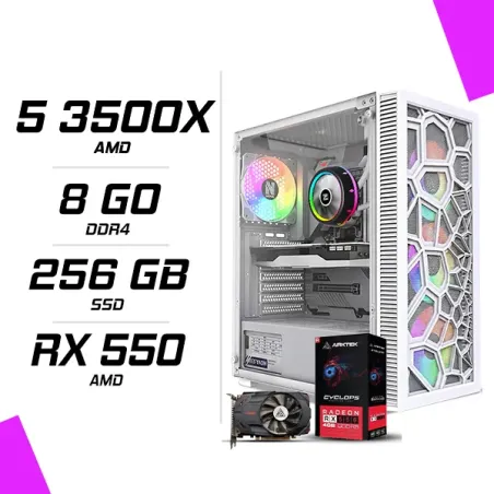 PC Gamer AMD Ryzen 5 3500X RX550 4GB